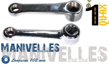 Manivelles Qu-Ax 102mm Quax